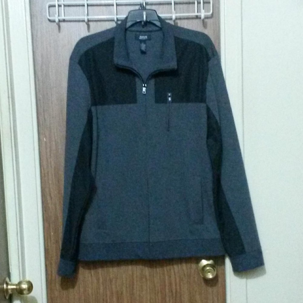 Alfani Full Zip Sweater